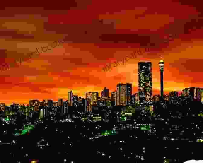 A Cityscape Of Johannesburg, Highlighting The Modern Skyline And Vibrant Street Life South Africa (Countries Around The World)