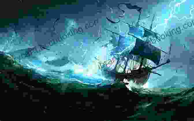 A Group Of Adventurers Stand On The Deck Of A Ship, Facing A Raging Storm. Gallery Of Stories (Gallery Of Stories 1)
