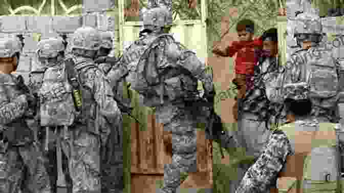 A Group Of Soldiers Walking Past A Group Of Civilians In Iraq Ghost Riders Of Baghdad: Soldiers Civilians And The Myth Of The Surge