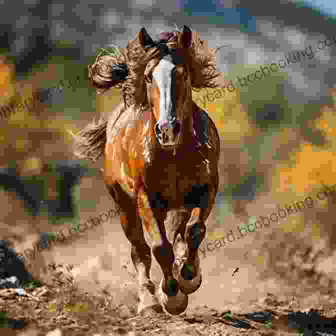 A Majestic Horse Galloping Freely Across An Open Field, Symbolizing Freedom And The Transformative Journey Of 'The Year Of The Horses' The Year Of The Horses: A Memoir