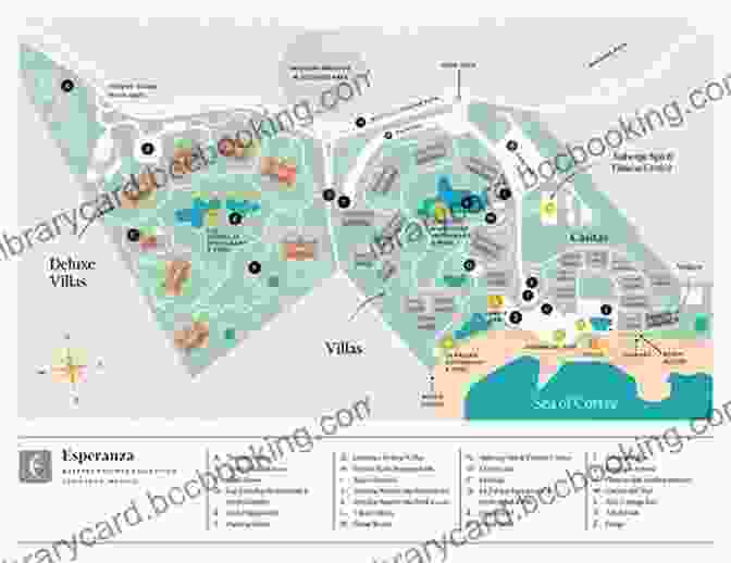 A Map Of Esperanza Street With Various Points Of Interest Marked Esperanza Street Culture Smart