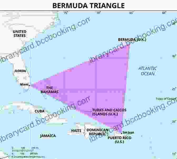 A Map Of The Bermuda Triangle, Highlighting Its Location And Reputation For Unexplained Disappearances The World S Strangest Forgotten Conspiracy Theories (Mysteries And Conspiracies 1)