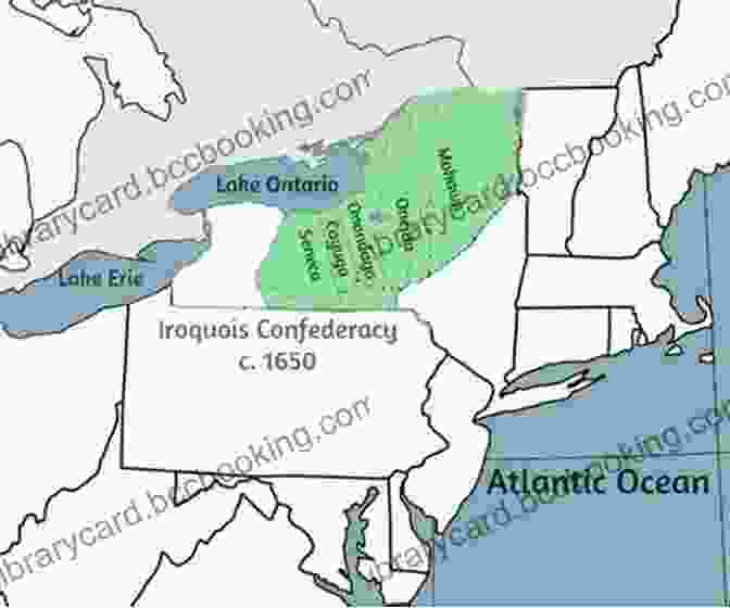 A Map Of The Iroquois Confederacy Who Are These People Anyway? (The Iroquois And Their Neighbors)