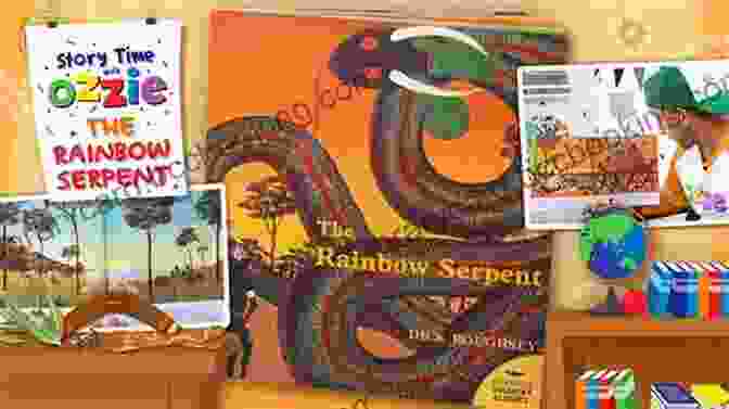 A Modern Interpretation Of The Rainbow Serpent, A Central Figure In Many Dreamtime Stories How The Birds Got Their Colours: Tales From The Australian Dreamtime: Band 13/Topaz (Collins Big Cat)