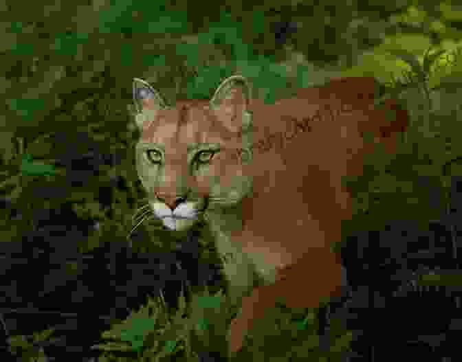 A Mountain Lion Prowls Through The Forest. Cascadia Revealed: A Guide To The Plants Animals And Geology Of The Pacific Northwest Mountains