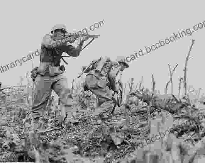 A Photograph Of Allied Soldiers Fighting In The Pacific Theater Of World War II. World War I Quick Study