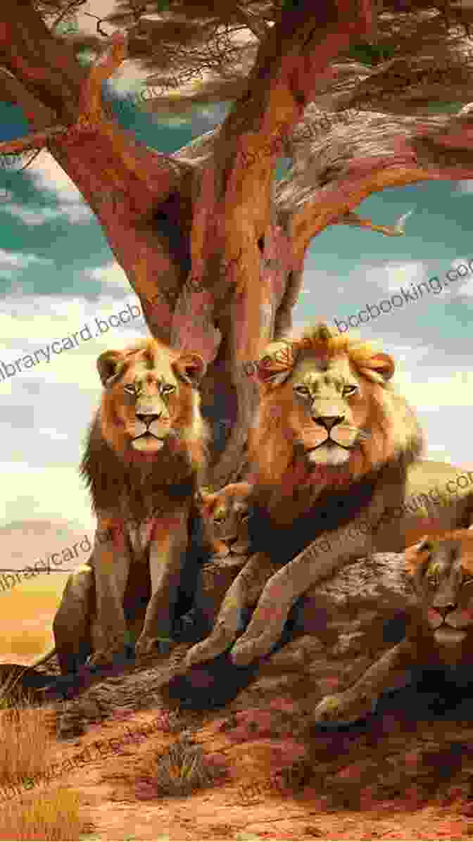 A Pride Of Lions Resting In The Shade Of A Tree Lions Of Lingmere 2 Lion Country