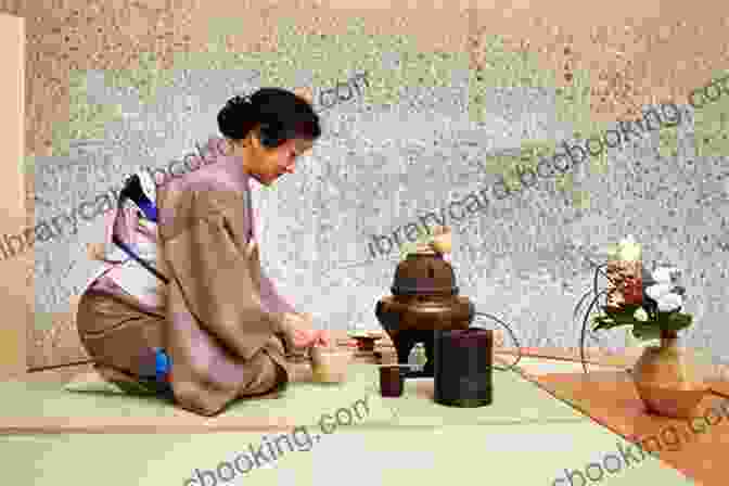 A Serene Tea Ceremony Room With Guests Participating In The Ritual. Encountering The Chinese: A Modern Country An Ancient Culture