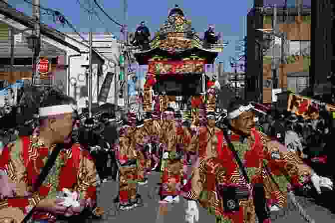 A Vibrant Shinto Festival Parade With Colorful Costumes And Traditional Music. Encountering The Chinese: A Modern Country An Ancient Culture