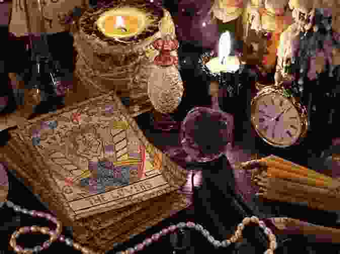 A Witch Casting A Spell, Surrounded By Candles And Crystals Handbook For Hot Witches: Dame Darcy S Illustrated Guide To Magic Love And Creativity