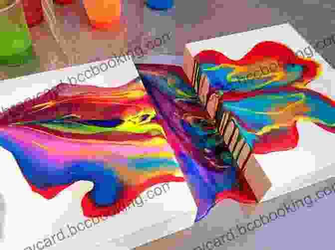 An Array Of Acrylic Paints, Pouring Mediums, And Canvases For Acrylic Pouring FLUID PAINTING FOR BEGINNERS: Guide To Acrylic Pouring Techniques Medium Resin Art Fluid Art For Beginners