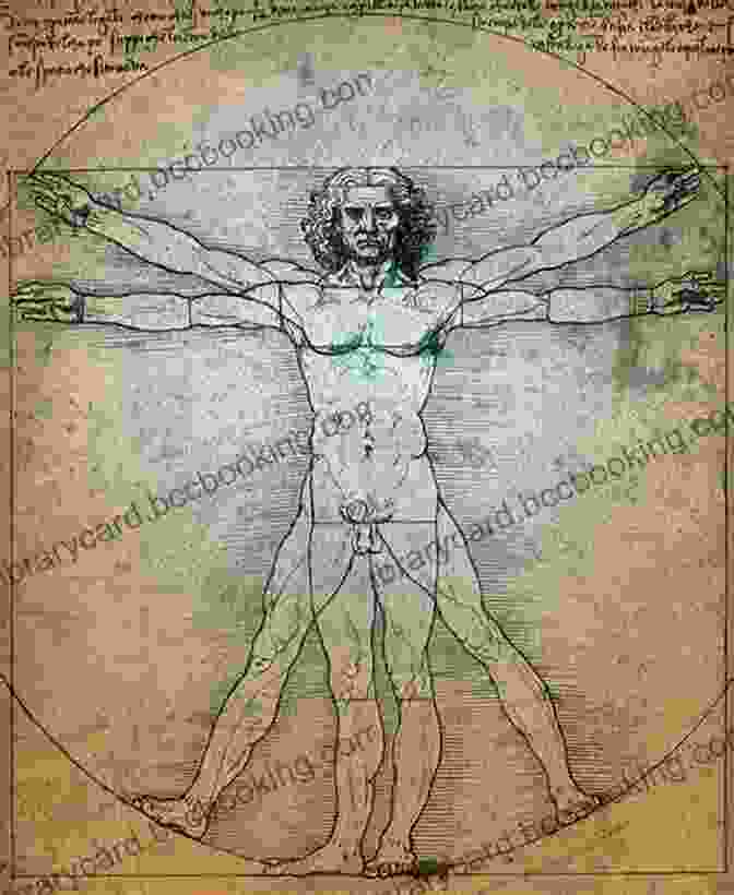 An Image Of Leonardo Da Vinci's Famous Drawing, The Vitruvian Man The Physics Book: From The Big Bang To Quantum Resurrection 250 Milestones In The History Of Physics (Sterling Milestones)