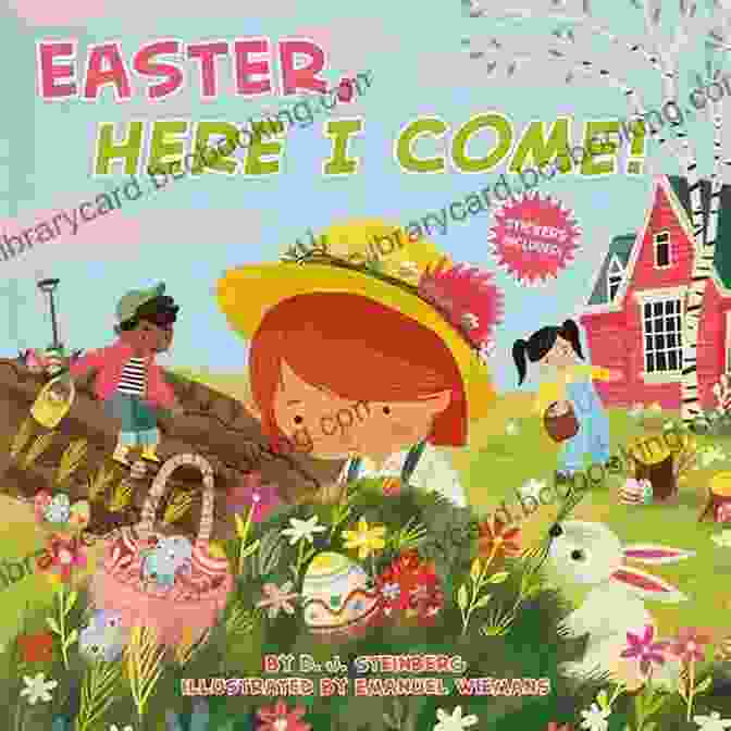 Book Cover Of Easter Here Come Steinberg, Featuring A Group Of Diverse Bunnies Easter Here I Come D J Steinberg