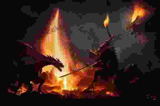 Dragon Spewing Fire, Illuminating The Battlefield, As A Knight Charges Forward How To Train Your Dragon: How To Fight A Dragon S Fury