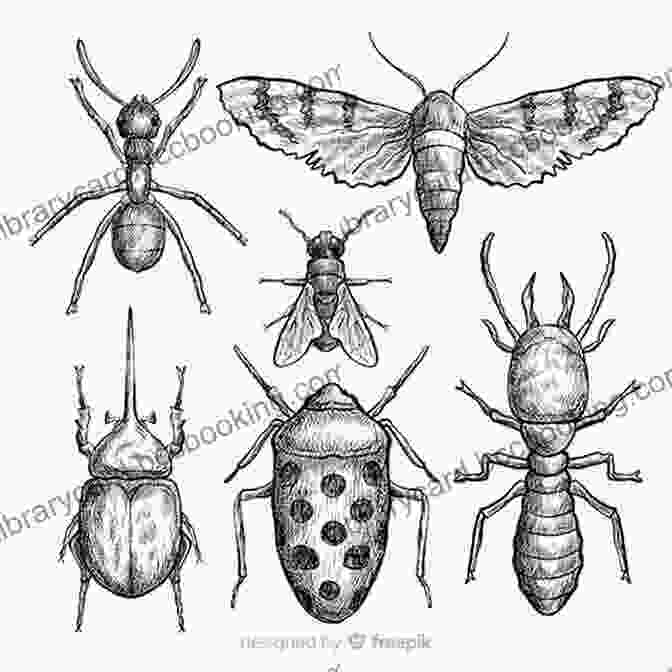 Drawings Of Various Insects With Different Tools How To Draw: Insects Dandi Palmer