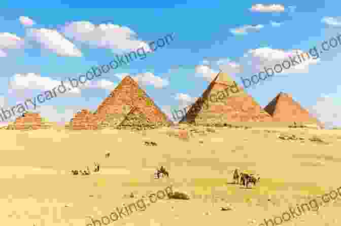 Emily And Her Companions Explore The Vast Pyramids Of Giza, Surrounded By The Golden Sands Of The Desert. The Thing In The Stone: And Other Stories (The Complete Short Fiction Of Clifford D Simak)