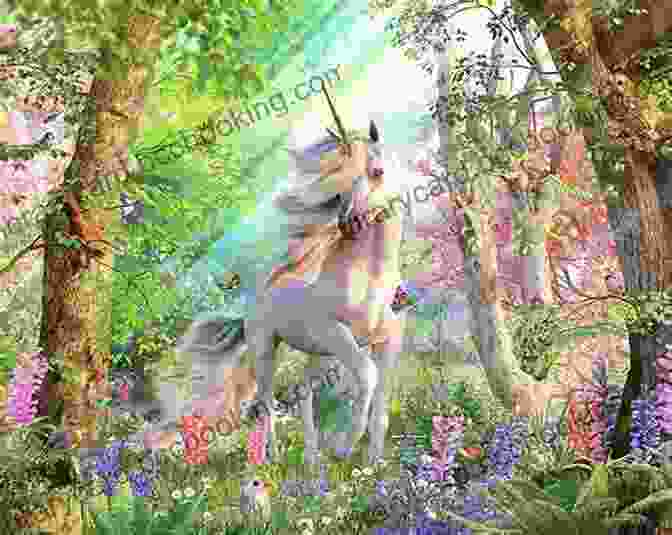 Enchanted Forest With Unicorn The Moon Scroll: A Diary Of A Unicorn Adventure