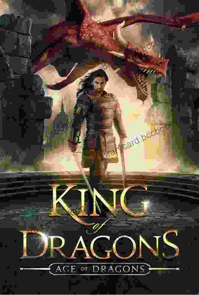 Epic Fantasy Book Cover Featuring A Fierce Dragon And A Determined Young Hero Dragon Forged (Blood Of The Ancients 1)