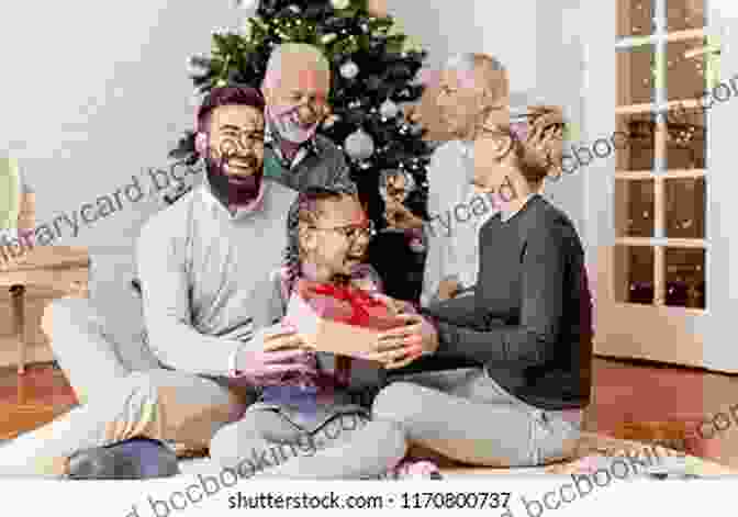 Families Gathered Around A Christmas Tree, Reading The Night Before Christmas Clement Clarke Moore