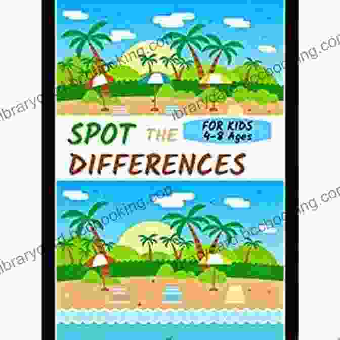 Guessing Puzzle For Creative Boys And Girls Book Cover Spot The Differences For Kids 4 8 Ages: Guessing Puzzle For Creative Boys And Girls