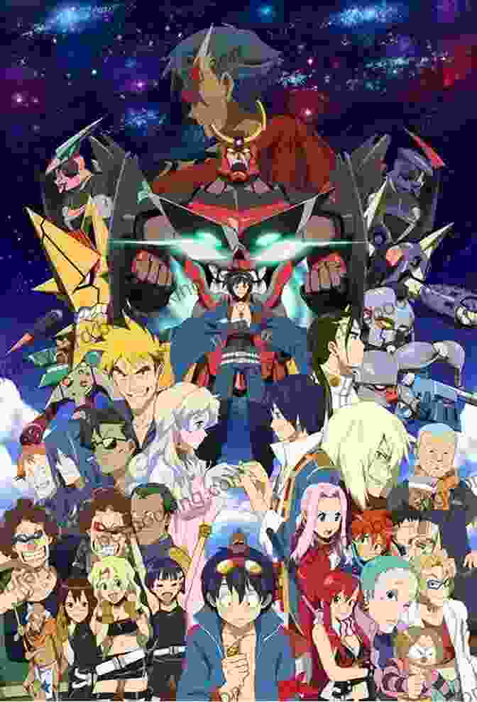 Gurren Lagann, A High Octane Mecha Anime, Celebrates The Indomitable Power Of Human Determination And The Pursuit Of Dreams The Art Of Studio Gainax: Experimentation Style And Innovation At The Leading Edge Of Anime
