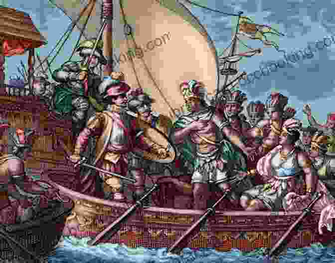 Illustration Of The Spanish Conquest The Aztecs: Lost Civilizations Clyde E Fant