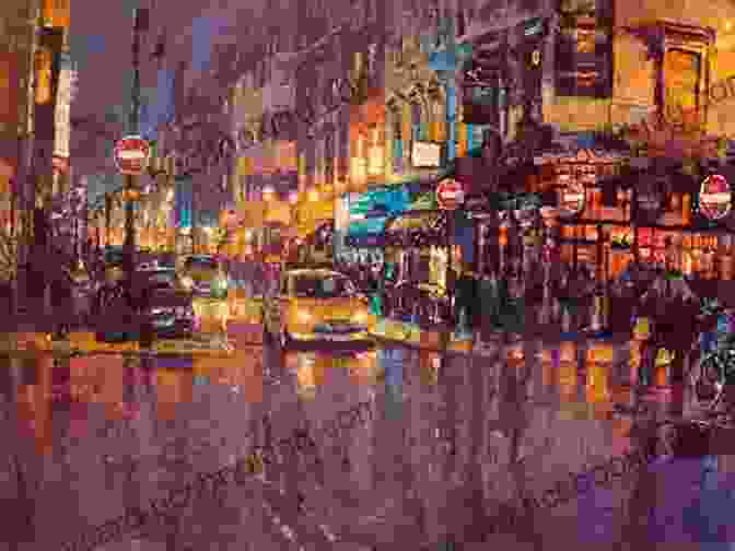 Impressionist Cityscape Painting Of A Bustling Street John Ottis Adams: 35 Impressionist Paintings Impressionism