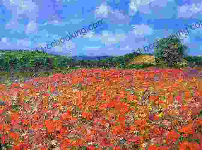 Impressionist Landscape Painting Of A Field Of Poppies John Ottis Adams: 35 Impressionist Paintings Impressionism
