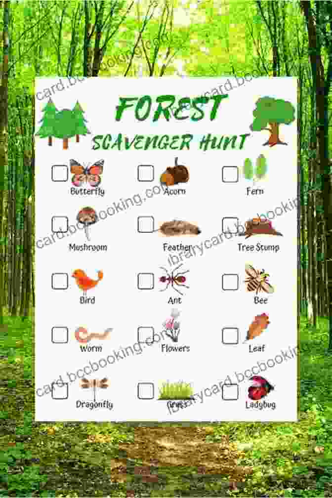 Interactive Text Guiding Children Through The Scavenger Hunt Adventure In The Forest Oaken The Fairy: Scavenger Hunt In The Forest (Book For Kids) (Fantasy Friends 4)