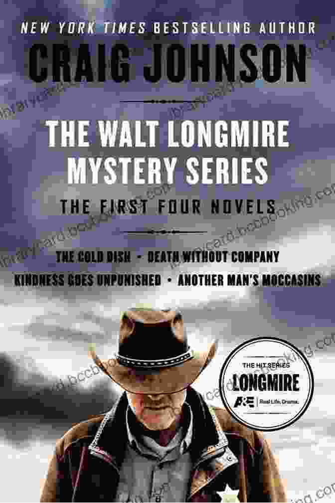 Longmire Mystery Book Cover Featuring Walt Longmire, A Rugged And Enigmatic Sheriff Surrounded By Towering Mountains And A Sprawling Wyoming Landscape The Dark Horse: A Longmire Mystery (Walt Longmire Mysteries 5)