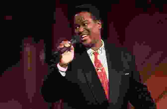 Luther Vandross Performing On Stage, Mesmerizing The Audience With His Velvet Voice. Luther: The Life And Longing Of Luther Vandross: (Updated And Expanded)