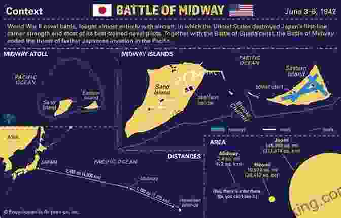 Map Of The Battle Of Midway The Battle Of Midway (Pivotal Moments In American History)