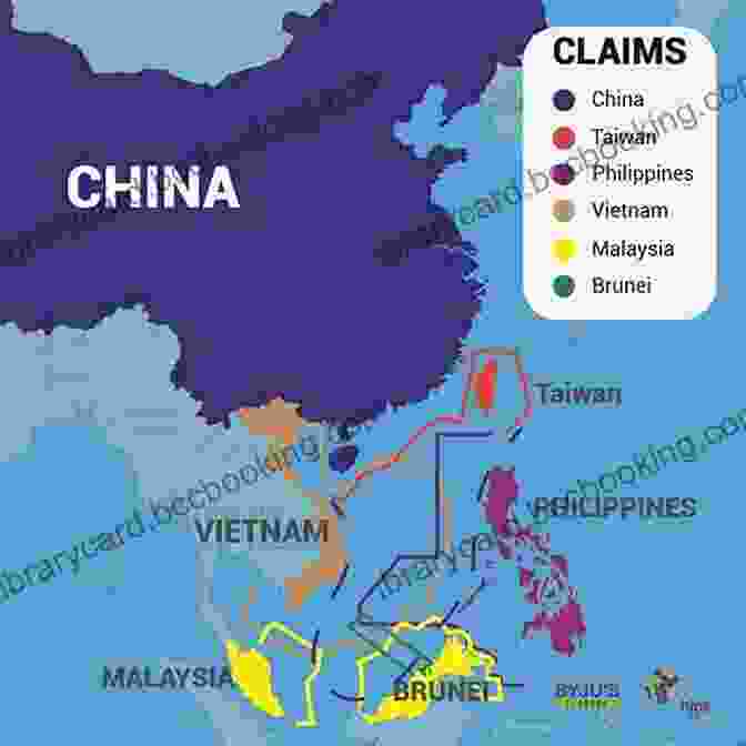 Map Of The South China Sea With Disputed Territories Highlighted The World Turned Upside Down: America China And The Struggle For Global Leadership