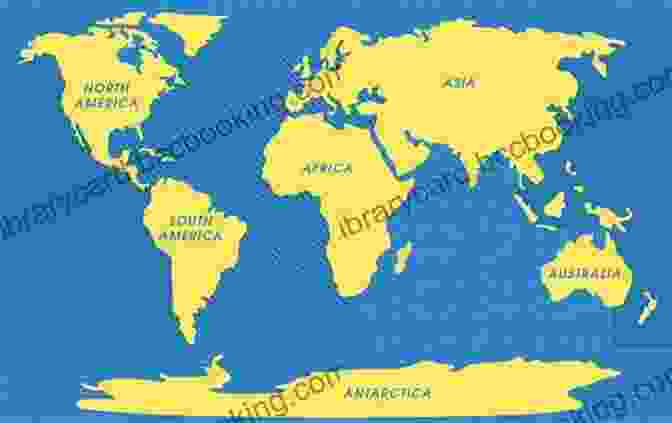 Map Of The World Showing The Five Oceans Draw The World: An Outline Of Continents And Oceans