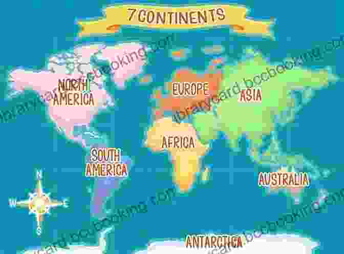 Map Of The World Showing The Seven Continents Draw The World: An Outline Of Continents And Oceans