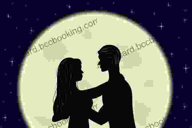 Misty Hollow Book Cover: A Silhouette Of A Couple Embracing In The Misty Woods, With A Full Moon Casting An Ethereal Glow Lethal Inheritance: A Small Town Romantic Suspense (Misty Hollow 5)