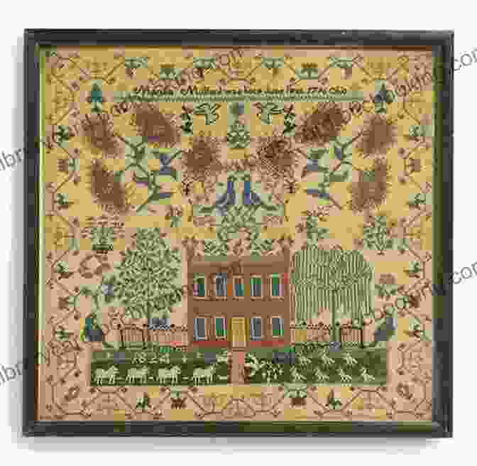 Needlework Sampler Featuring A Woman's Personal Narrative, Circa 1840 Needlework And Women S Identity In Colonial Australia