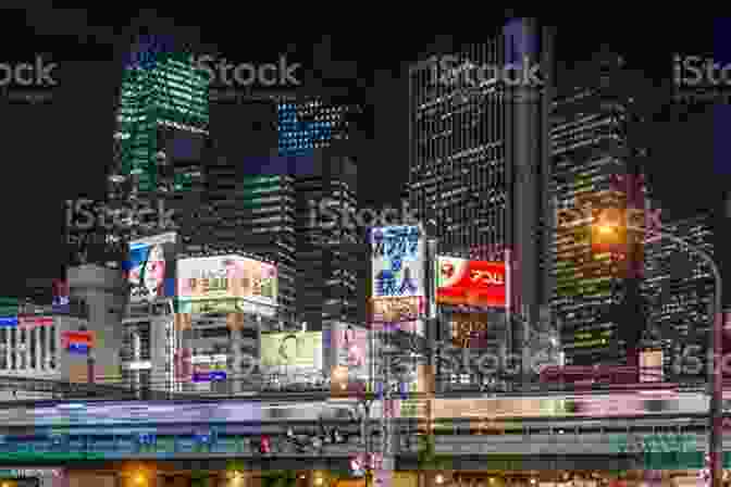 Neon Drenched Shinjuku Cityscape With Towering Skyscrapers And Vibrant Holograms Demon Lord 2099 Vol 1 (light Novel): Cyberpunk City Shinjuku (Demon Lord 2099 (light Novel))
