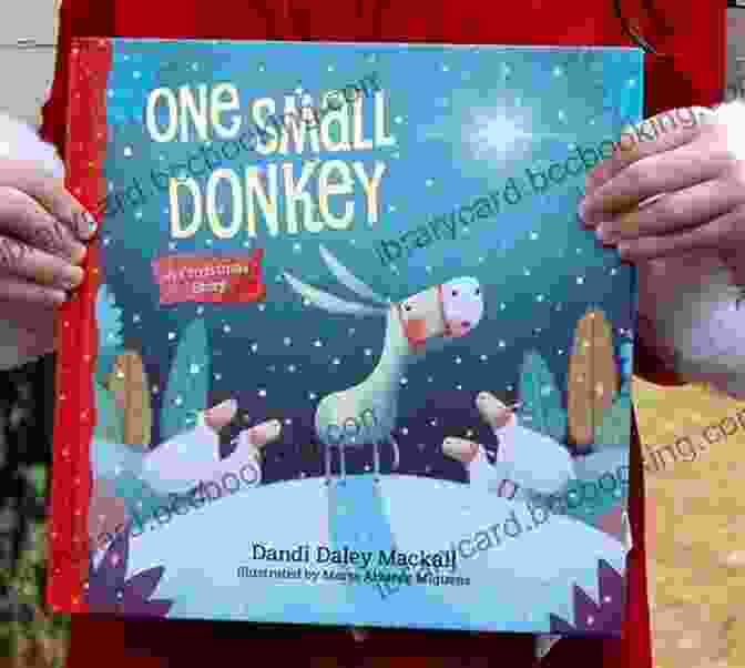 One Small Donkey Christmas Story Book Cover One Small Donkey: A Christmas Story
