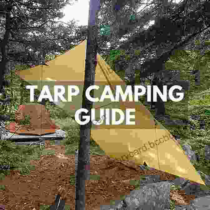 Person Reading Pocket Field Guide While Setting Up A Tarp Shelter POCKET FIELD GUIDE: Survival Tarp Shelters