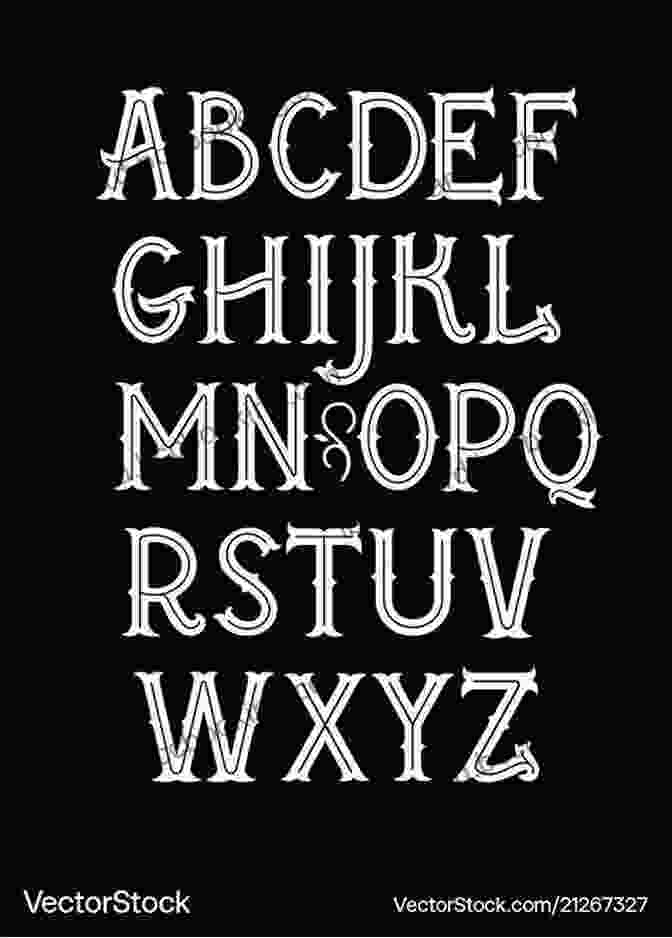 Preview Of Art Nouveau Display Alphabets Fonts Art Nouveau Display Alphabets: 100 Complete Fonts