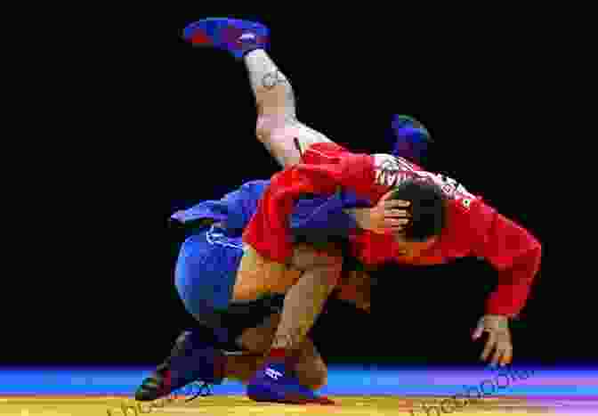 Sambo Competitors Engage In A Fierce Grappling Match South American Fights And Fighters (Illustrated)