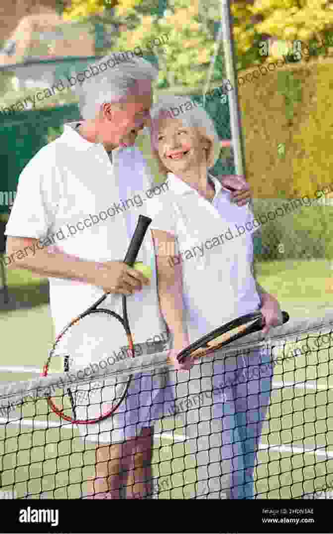 Senior Tennis Player Engaging In Fitness Training Senior Tennis: Strokes Strategies Rules And Remedies