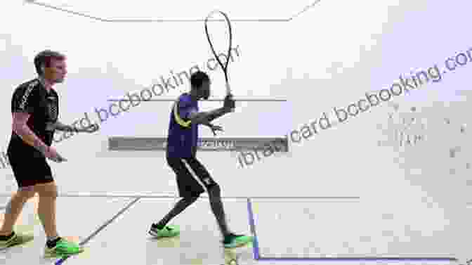 Squash Player Executing A Forehand Drive Squash For Beginners: Squash Basics: A Beginner S Guide To Playing Squash