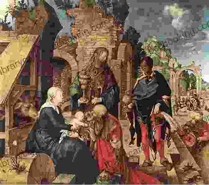 The Adoration Of The Magi (1504) Depicts The Biblical Scene Of The Three Wise Men Visiting The Infant Jesus And His Mother, Mary. The Painting Is Characterized By Its Intricate Details, Symbolic Imagery, And Harmonious Composition. Albrecht Durer: Paintings Drawings 555+ Renaissance Reproductions Annotated