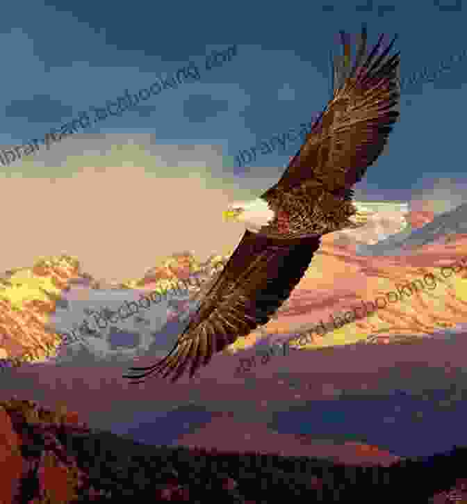 The Adventures Of Monte Book Cover Featuring A Golden Eagle Soaring Over A Mountaintop Children S Books: The Adventures Of Monte: Monte Travels The World (Picture Story For Ages 3 To 9)