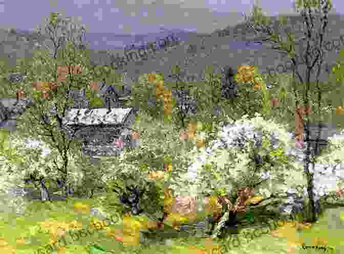 The Garden (1914) John J Enneking: 40+ Impressionist Paintings Impressionism
