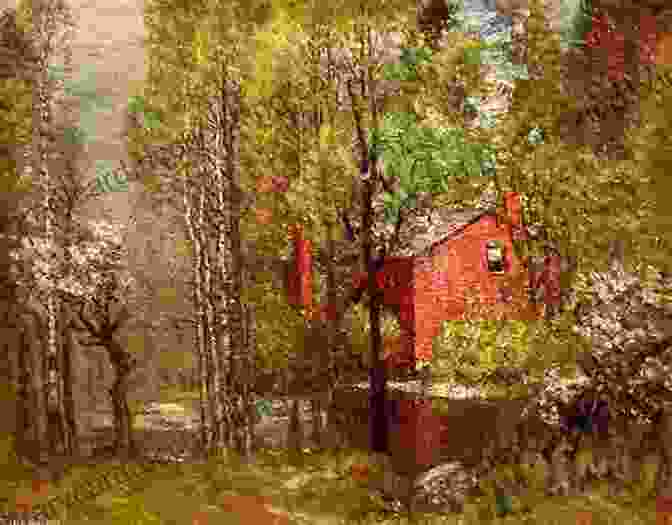 The Old House (1912) John J Enneking: 40+ Impressionist Paintings Impressionism
