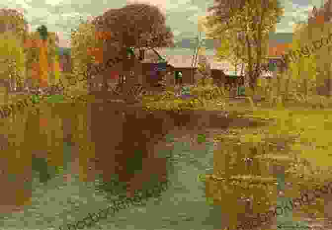 The Old Mill (1878) John J Enneking: 40+ Impressionist Paintings Impressionism