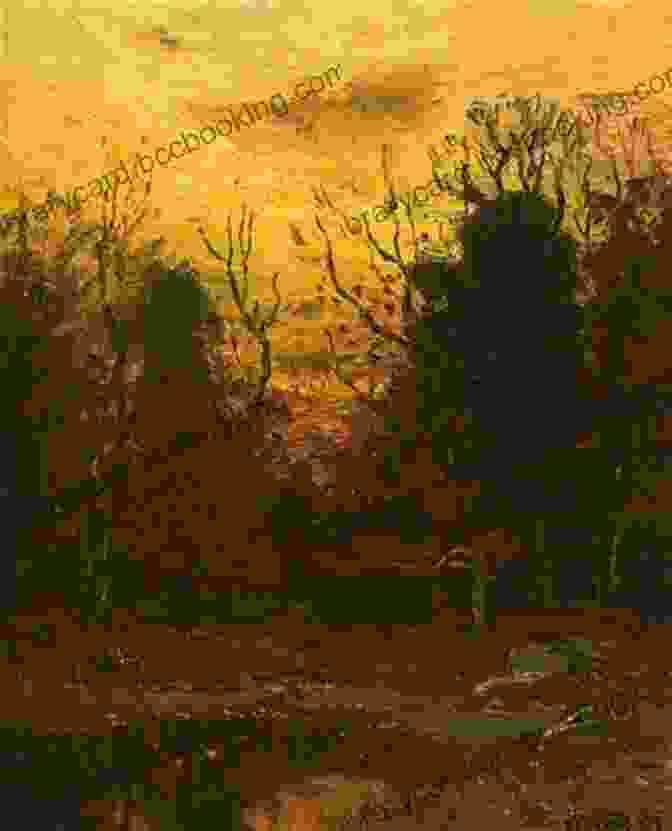 The Sunset (1880) John J Enneking: 40+ Impressionist Paintings Impressionism